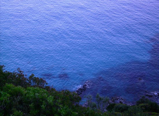 Una caletta lungo la costa Villasimius - Costa Rey