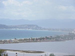vista sul golfo di Cagliari 
