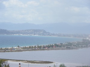 vista sul golfo di Cagliari 